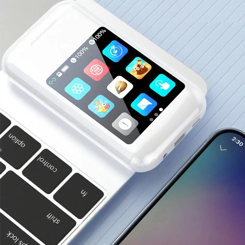 Large Smart Screen Touch Earphone Multiple Function