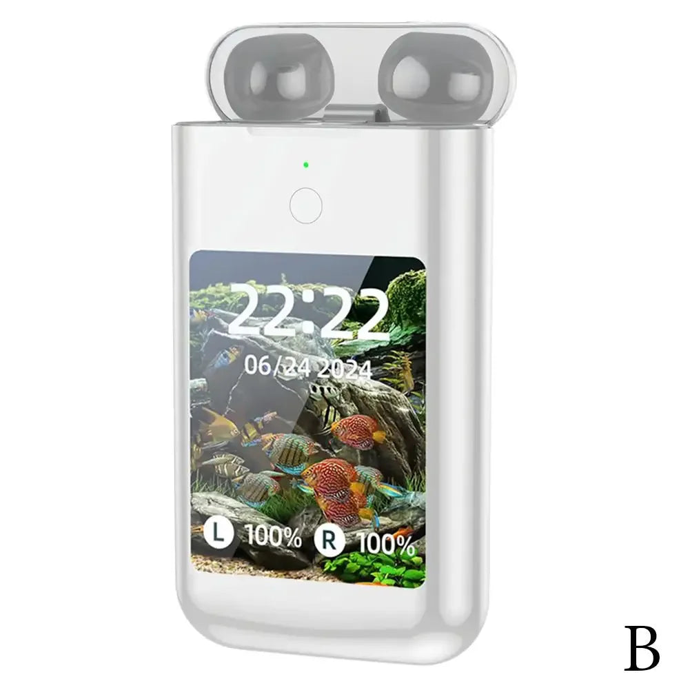 Large Smart Screen Touch Earphone Multiple Function